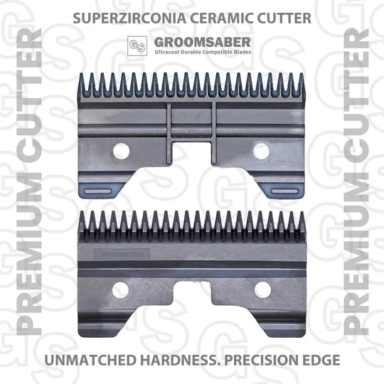 Full Set of Ceramic D-Series Clipper Blades